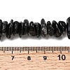 Natural Black Tourmaline Beads Strands G-A285-A07-01-5