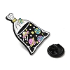 Starry Sky Universe Theme Alloy Brooches JEWB-I032-13EB-01-3