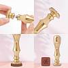 Brass Clay Seal Stamp Set DIY-WH0576-003-3