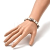 Natural Lava Rock Stone Essential Oil Diffuser Bracelets for Men Women BJEW-TA00011-9