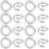Brass Snap Clasps KK-BBC0021-49S-1