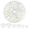 ABS Plastic Imitation Pearl Cabochons PACR-AR0001-02-1