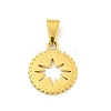 Ion Plating(IP) 304 Stainless Steel Pendants STAS-F307-18G-1