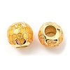 Brass Enamel European Beads KK-M247-07G-2
