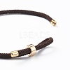 Braided Nylon Cord Bracelet Making MAK-A017-D01-03G-3
