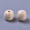Dyed Natural Wood Beads X-WOOD-Q006-10mm-04-LF-1