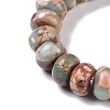 Dyed Synthetic Imperial Jasper Beads Strands G-P529-E01-A03-2