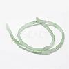 Natural Green Aventurine Beads Strands G-N0175-06-4x13mm-2