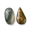 Natural Ocean Jasper Pendants G-G694-M-06-2