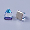 Flat Back K9 Glass Rhinestone Charms RGLA-F062-B-3