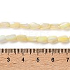 Ombre Effect Dyed Glass Beads Strands GLAA-I059-01D-4