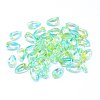 Transparent Glass Charms GLAA-H016-12L-6-1