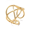 304 Stainless Steel Open Cuff Rings for Women RJEW-M020-07G-01-1