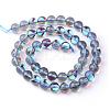 Synthetic Moonstone Beads Strands G-R375-10mm-B03-2