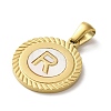 Ion Plating(IP) 304 Stainless Steel Pendants STAS-I204-R-G-2