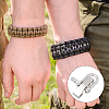6 Sets Alloy D-Ring Anchor Shackle Clasps FIND-DC0007-79-5