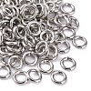 304 Stainless Steel Open Jump Rings STAS-Q186-02-5x1mm-2