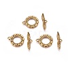 Tibetan Style Toggle Clasps GLF11359Y-2