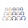 316L Surgical Stainless Steel Hoop Nose Rings for Women Men WGA64B5-08-1