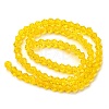 Transparent Glass Beads Strands EGLA-A039-T3mm-D22-2