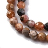 Natural Rhodonite Beads Strands G-G188-B13-01-4