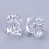 Transparent Acrylic Beads TACR-Q259-6mm-V01-3