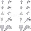 Unicraftale 304 Stainless Steel Stud Earring Findings STAS-UN0011-01P-1