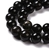 Natural Astrophyllite Beads Strands G-A202-01C-4