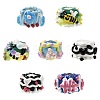 7Pcs 7 Styles Opaque Acrylic Beads ACRC-FS0001-04-1