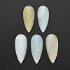 Natural Flower Amazonite Cabochons G-N326-123B-1