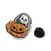 Halloween Series Black Aolly Brooches JEWB-U004-03G-3