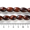 Dyed Natural Tiger Eye Beads Strands G-C135-J02-01-5