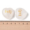 Natural Quartz Crystal Heart Engraving MBTI Figurines Statues for Home Office Desk Decorations G-K353-05G-3
