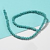 Dyed Synthetic Turquoise Beads Strands G-G075-C02-02-3