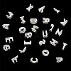 6Pcs 925 Sterling Silver Hollow Initial Beads STER-TA0001-53U-4