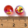 AB Color Plated Glass Beads EGLA-P059-02A-AB06-3