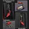 Pistol Weapon Model Pendant Keychain JX509A-7