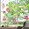 16 Sheets 8 Styles PVC Waterproof Wall Stickers DIY-WH0345-159-5