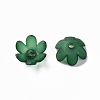 Frosted Acrylic Bead Caps MACR-S371-07A-735-2