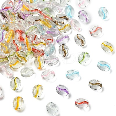 100Pcs Transparent Glass Beads GLAA-CJ0002-91-1