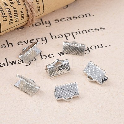 Iron Ribbon Crimp Ends IFIN-YW0001-13P-LF-1
