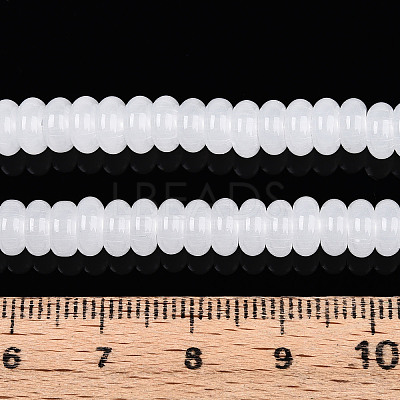 Imitation Jade Glass Beads Strands GLAA-T025-6mm-06D-1