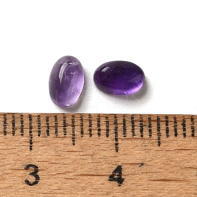 Natural Amethyst Cabochons G-F605E-19A-1