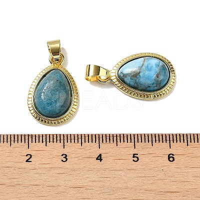 Natural Apatite Pendants G-M405-05G-06-1