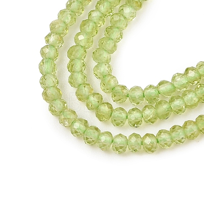 Natural Peridot Beads Strands LS-G-ONLY-T-B07-01-1