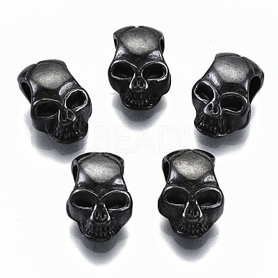 Alloy European Beads TIBEB-N005-14B-RS-1
