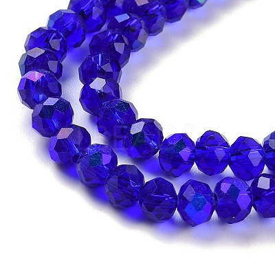 Electroplate Glass Beads Strands EGLA-A034-T1mm-L16-1