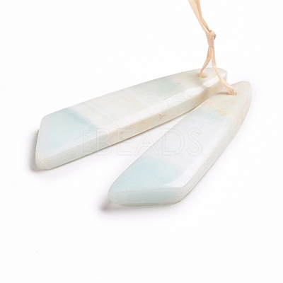 Natural Hemimorphite Pendants G-G827-04R-1