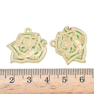 Alloy Enamel Pendants ENAM-I082-01G-04-1