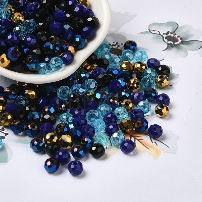 Glass Beads Strands LS-EGLA-A034-SM6mm-36-1